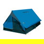 High Peak Hauszelt Minipack 2P, Carpa de camping familiar resistente para 2 personas, azul y gris