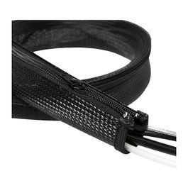 LogiLink Fundas para cables negro 2m 50mm