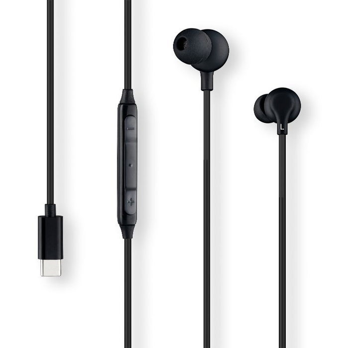 Daewoo DW2015 Auriculares in-ear con Micrófono USB Tipo-C Negro Daewoo DW2015 Auriculares in-ear con Micrófono USB Tipo-C Negro