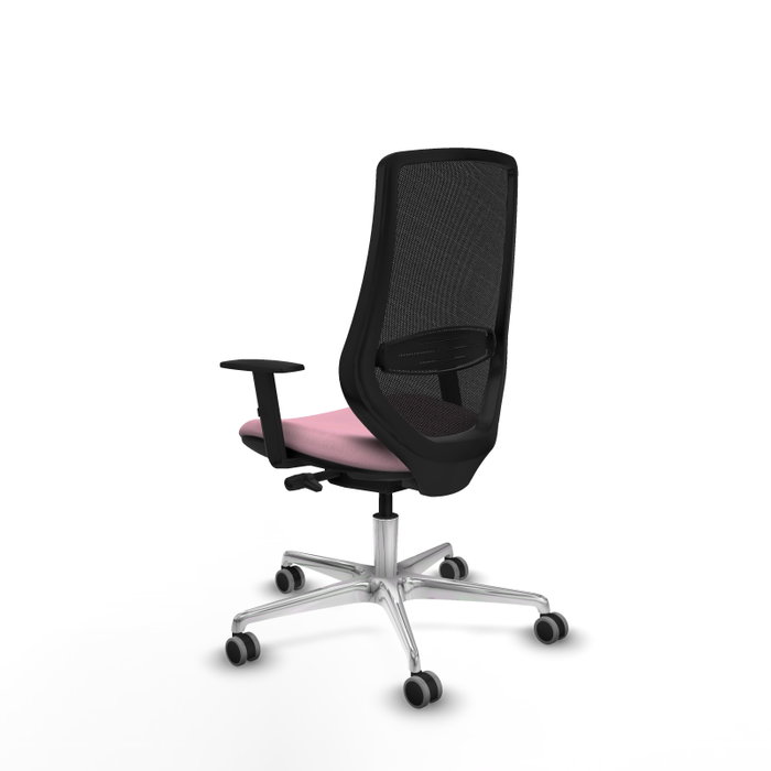 PIQUERAS Y CRESPO Silla de oficina Mardos Rosa y Negro PIQUERAS Y CRESPO Silla de oficina Mardos Rosa y Negro