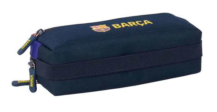 Safta Portatodo Triple Pequeño con Goma Elástica, 22 cm (22x8.5x6 cm), Organizador para Escritorio