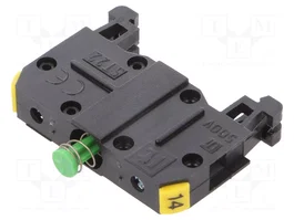 SPAMEL ST22 Bloques de Contactos NA 22mm para Raíl DIN