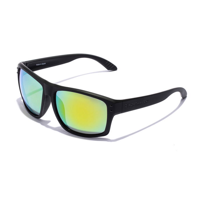 Northweek BOLD Polarizadas Gafas Sol Adultos Negro Nylon 140mm 135mm 58mm