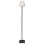 Home Deco Factory Lámpara Solar Multicolor para Exterior con Captador de Luz, Pie de Hierro y Pantalla de Polietileno, Altura 120cm
