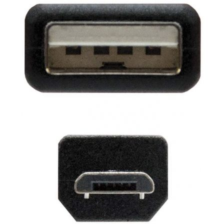 Nano Cable 10.01.0503 Cable USB Macho - MicroUSB Macho 3m Negro