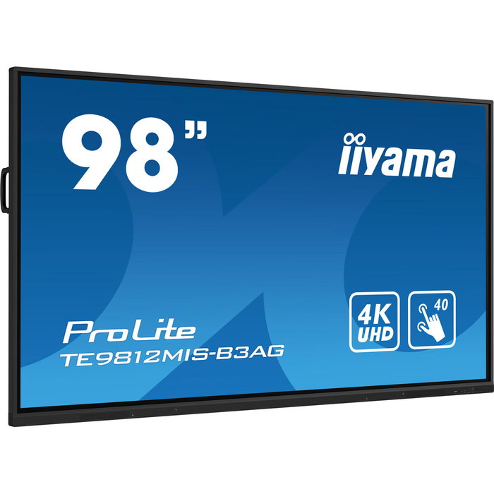 Iiyama ProLite TE9812MIS-B3AG Monitor Interactivo Táctil 98 Pulgadas 4K UHD Iiyama ProLite TE9812MIS-B3AG Monitor Interactivo Táctil 98 Pulgadas 4K UHD