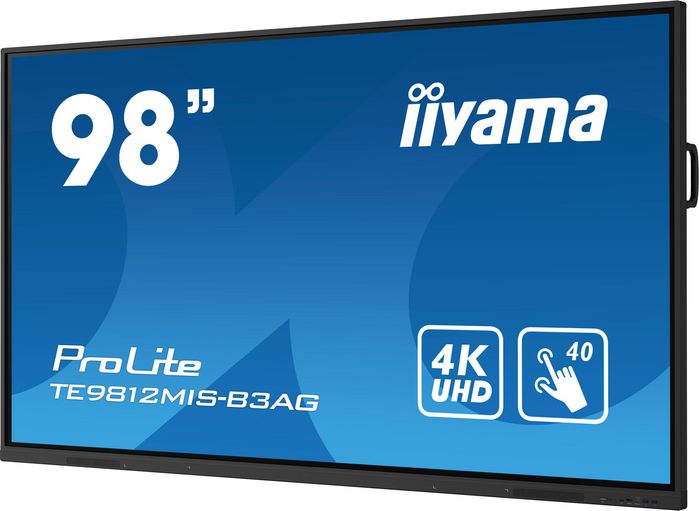 Iiyama ProLite TE9812MIS-B3AG Monitor Interactivo Táctil 98 Pulgadas 4K UHD Iiyama ProLite TE9812MIS-B3AG Monitor Interactivo Táctil 98 Pulgadas 4K UHD