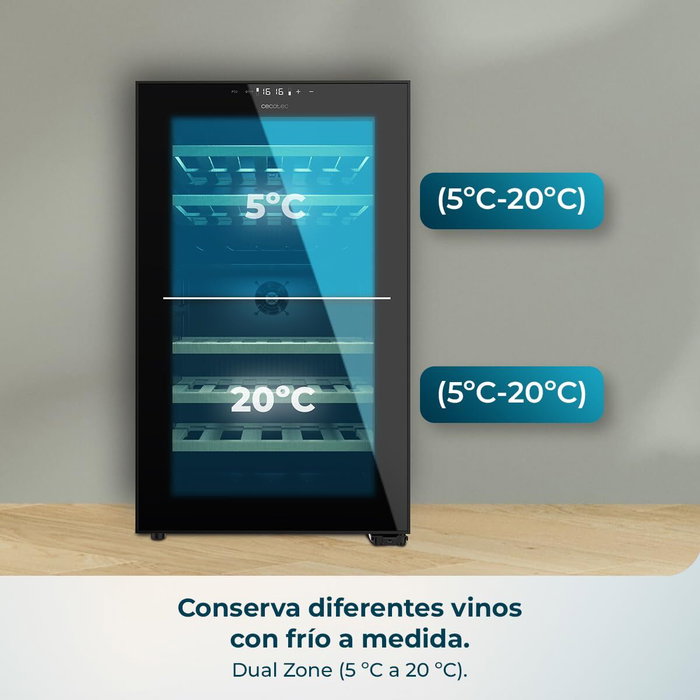 Cecotec Bolero GrandSommelier Duo 52000 Black