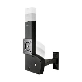 Ergotron 61-113-085 Soporte de pared para monitor negro, 13.6 kg, 27"-42", VESA 100x100 a 400x400