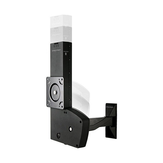 Ergotron 61-113-085 Soporte de pared para monitor negro, 13.6 kg, 27"-42", VESA 100x100 a 400x400 Ergotron 61-113-085 Soporte de pared para monitor negro, 13.6 kg, 27"-42", VESA 100x100 a 400x400