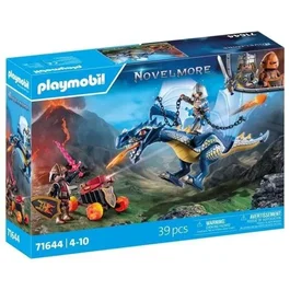 Playmobil 71644 Novelmore Luchadores con dragones y cañones, Dragón, 39 piezas, Edad 4+