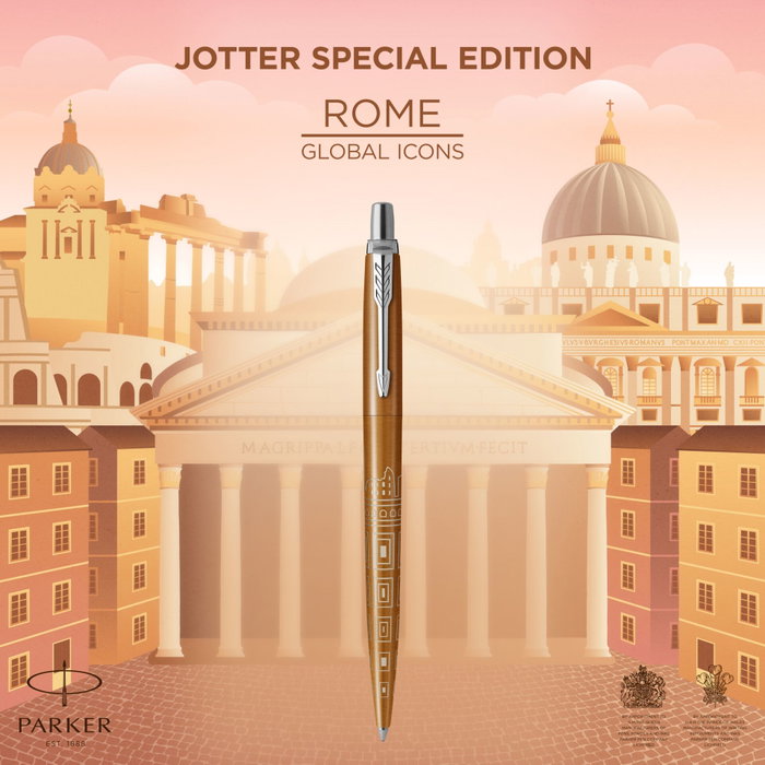 Parker Jotter SE Rome Edición Especial con acabado marrón satinado