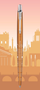 PARKER Bolígrafo Jotter Global Icons Roma Marrón Satinado