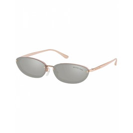 Michael Kors MK2104-32466G Gafas de sol para mujer con cristales grises y montura dorada
