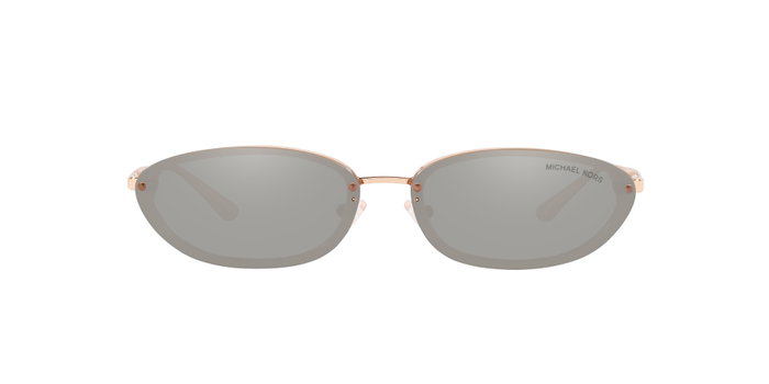 Michael Kors MK2104-32466G Gafas de sol para mujer con cristales grises y montura dorada