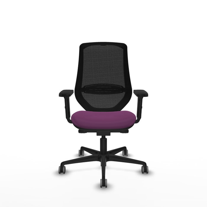 PIQUERAS Y CRESPO Silla de oficina Mardos con mecanismo Sincro/Traslack, Morado y Negro PIQUERAS Y CRESPO Silla de oficina Mardos con mecanismo Sincro/Traslack, Morado y Negro
