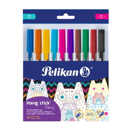 Boligrafo Pelikan Hang Stick Surtido Fancy Blister De 10