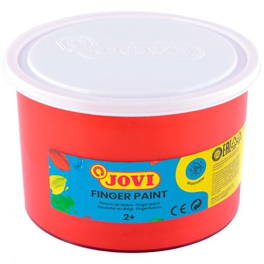 Jovi Pintura de Dedos Rojo 500 ml
