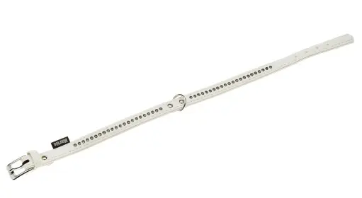 Karlie Collar Art Leather Plus Blanco 14 mm 32 cm Karlie Collar Art Leather Plus Blanco 14 mm 32 cm