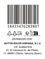 Inde Set 4 Cuchillos de Cocina Filo 10.5 cm (12 Cajas)