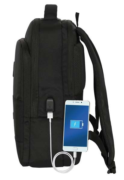 Safta Mochila Portatil 15,6"+Tablet+Usb Real Madrid Premium 29x44x15cm