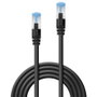 LINDY Patchkabel Cat6a S/FTP PIMF LSZH Negro 1,5 m