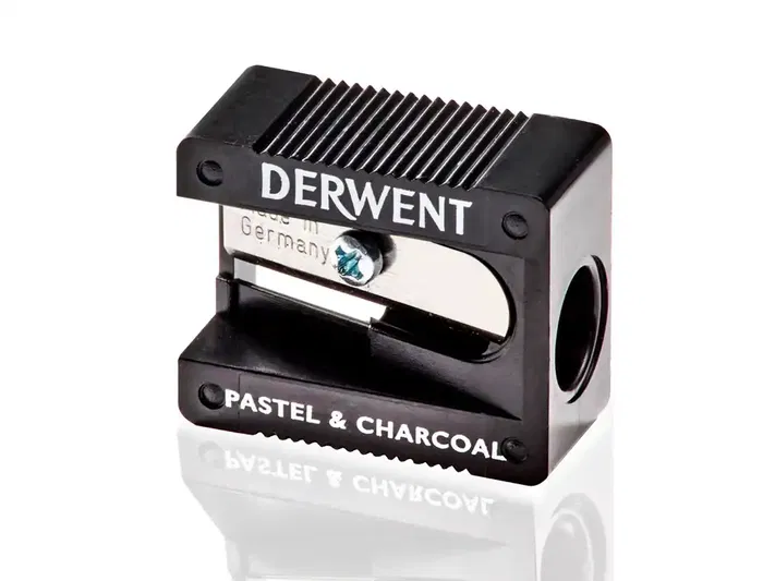 Derwent Sacapuntas Plástico 1 Uso para Lápices Pastel y Charcoal Derwent Sacapuntas Plástico 1 Uso para Lápices Pastel y Charcoal