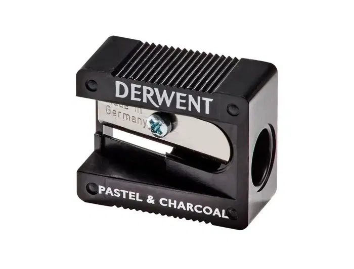 Derwent Sacapuntas Plástico 1 Uso para Lápices Pastel y Charcoal Derwent Sacapuntas Plástico 1 Uso para Lápices Pastel y Charcoal