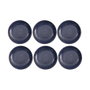 Summa Moon Blue Plato Hondo Coupe Azul (Set de 6)