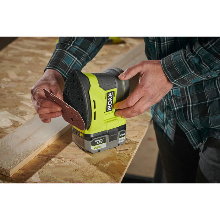 Ryobi Lijadora triangular ONE+ 18V RPS18-0 Ryobi Lijadora triangular ONE+ 18V RPS18-0