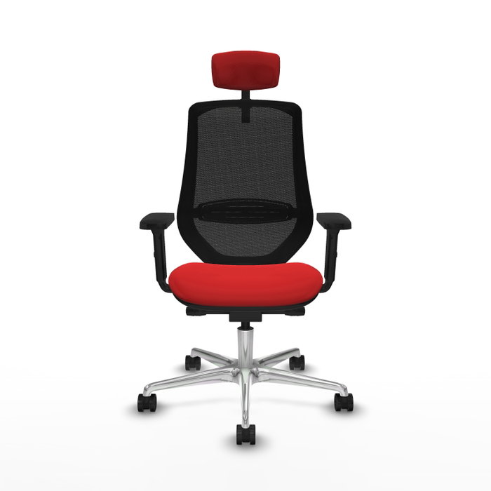 PIQUERAS Y CRESPO Silla de oficina Mardos con mecanismo Sincro/Traslack Rojo/Negro PIQUERAS Y CRESPO Silla de oficina Mardos con mecanismo Sincro/Traslack Rojo/Negro