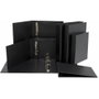 Grafoplas Carpeta de PVC 4 anillas 40mm folio negro