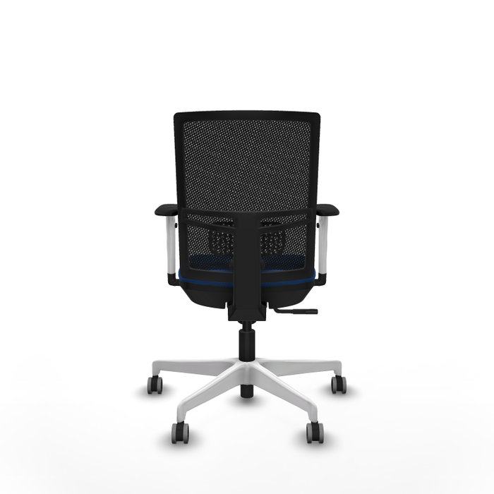 PIQUERAS Y CRESPO Silla de oficina Yunquera con mecanismo Sincro, Azul y Negro PIQUERAS Y CRESPO Silla de oficina Yunquera con mecanismo Sincro, Azul y Negro