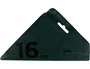 Liderpapel Escuadra de Acrílico Verde 16 cm