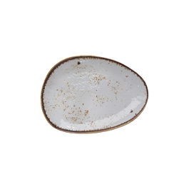 ADRIER - 68-ESP3022-WHTSLS - Pack de 12 uds - PLATO HUEVO de Melamina - Colección SALSA - 30 x 22 cm - BLANCO