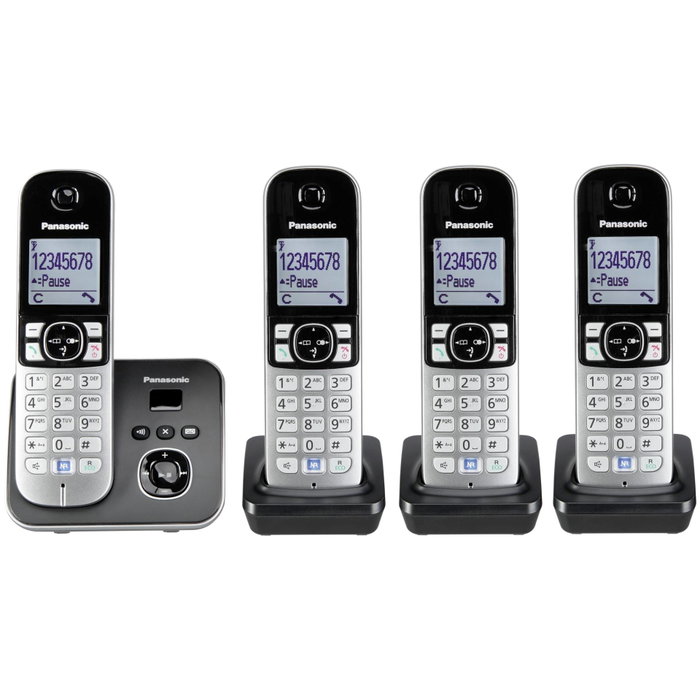 Panasonic KX-TG6824GB con 4 terminales Panasonic KX-TG6824GB con 4 terminales