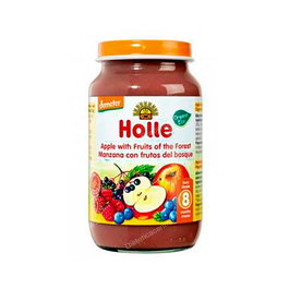 Holle Potito Frutos del Bosque y Manzana 8 Meses 190G