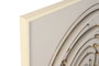 DKD Home Decor Cuadro Lienzo PS 100x3,5x100 Círculo 3D (Pack de 2)