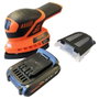 Haukka Lijadora Mouse 18V Li-Ion 2.0Ah con 3 Lijas 140X100