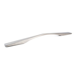 Trentadue Tirador Aluminio Modelo Noya Acabado Níquel Cepillado Dist. Agujero 256mm