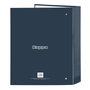 Carpeta de anillas Kappa Dark navy Azul marino A4 27 x 33 x 6 cm