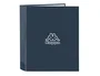 Safta Carpeta de 4 Anillas Kappa Dark Navy Lomo Ancho