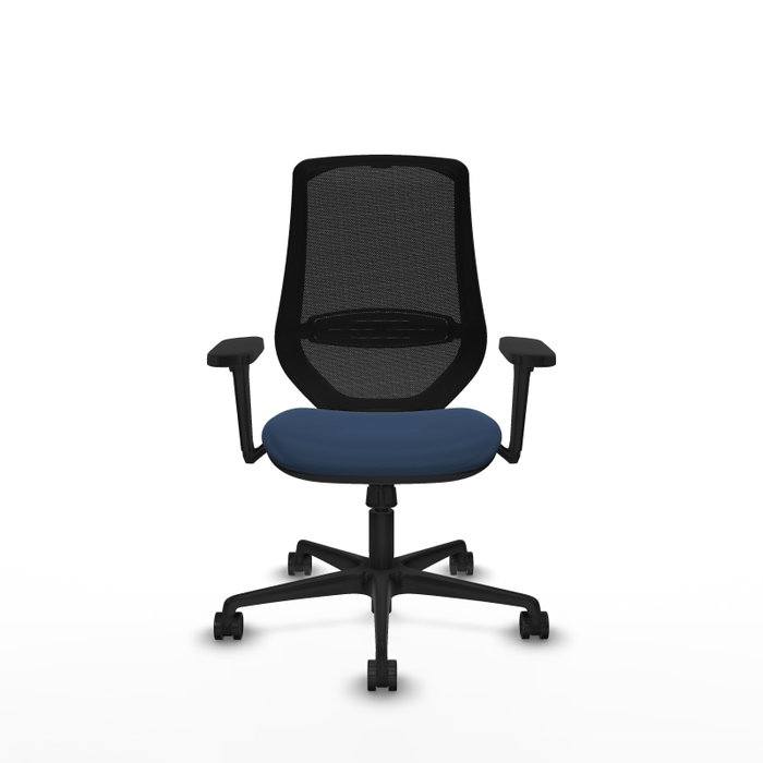 PIQUERAS Y CRESPO Silla de oficina Mardos con mecanismo Sincro, Azul marino y Negro PIQUERAS Y CRESPO Silla de oficina Mardos con mecanismo Sincro, Azul marino y Negro