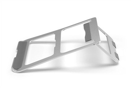 One For All DM0050 Elevador de Laptop Universal Plegable y Portátil con Silicona Antideslizante y Refrigeración