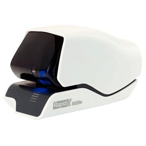 Rapid Grapadora Eléctrica 5025E Blanco, 25 Hojas Rapid Grapadora Eléctrica 5025E Blanco, 25 Hojas