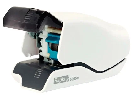 Rapid 5025e Grapadora Eléctrica 25 Hojas Color Blanco