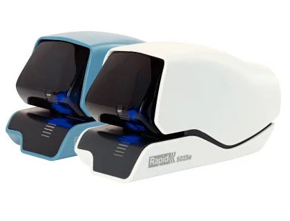 Rapid 5025e Grapadora Eléctrica 25 Hojas Color Blanco
