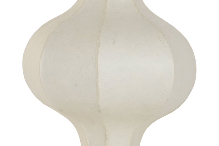 DKD Home Decor Lámpara de Techo India Lamps 2c25 LED Blanco Roto