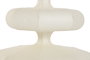 DKD Home Decor Lámpara de Techo India Lamps 2c25 LED Blanco Roto