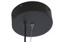 DKD Home Decor Lámpara de Techo India Lamps 2c25 LED Blanco Roto